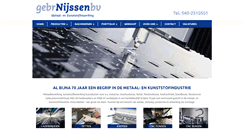 Desktop Screenshot of gebr-nijssen.nl